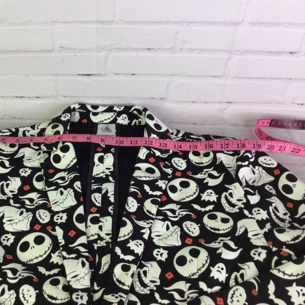 Disney The Nightmare Before Christmas Glow In The Dark Jacket Blazer Men's S/M - Picture 6 of 12